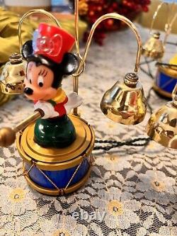 Disney Mickey's Marching Band Mr. Christmas from 1992 8 Musicians withbox