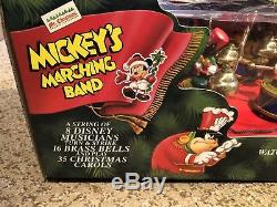 Disney Mickeys Marching Band Mr Christmas NIB
