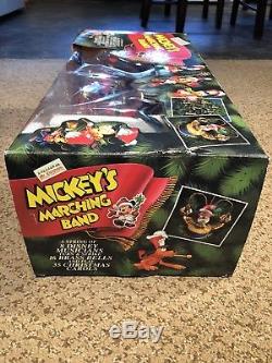 Disney Mickeys Marching Band Mr Christmas NIB