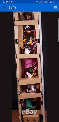 Disney Mr Christmas Mickey's Tree Trimmers Animated 4' Ladder