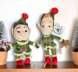 Disney Parks Plush EXCLUSIVE Elf Set PREP AND LANDING New with Tags