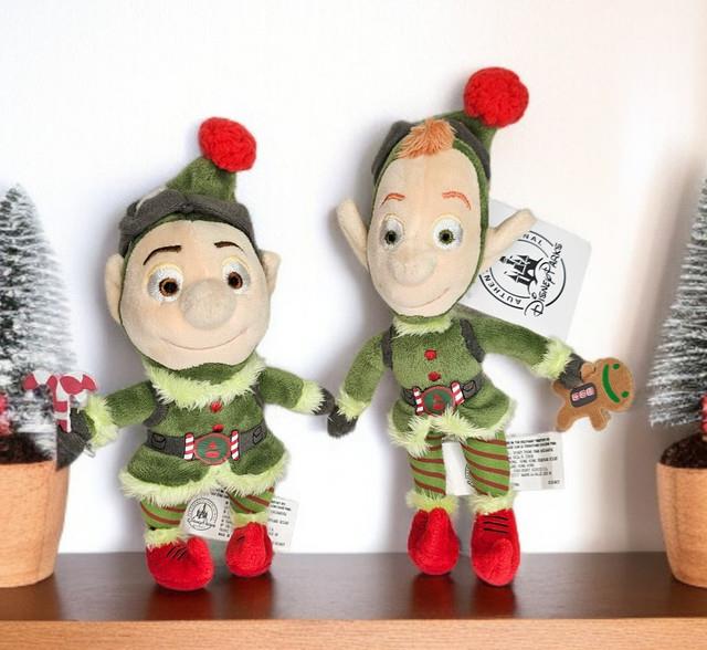 Disney Parks Plush Exclusive Elf Set Prep And Landing New With Tags