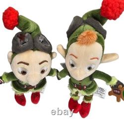 Disney Parks Plush EXCLUSIVE Elf Set PREP AND LANDING New with Tags