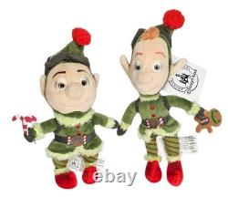 Disney Parks Plush EXCLUSIVE Elf Set PREP AND LANDING New with Tags