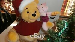 Disney Winnie The Pooh Tigger Piglet Tree Animated Christmas Motionette Telco