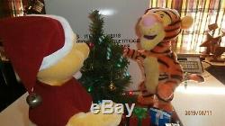 Disney Winnie The Pooh Tigger Piglet Tree Animated Christmas Motionette Telco