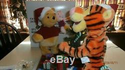 Disney Winnie The Pooh Tigger Piglet Tree Animated Christmas Motionette Telco