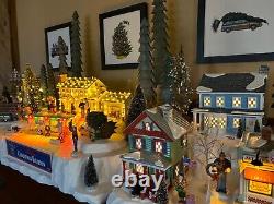 Display Platform Bundle For Dept 56 Snow Village Christmas Vacation