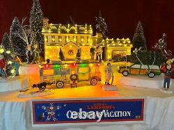 Display Platform For Dept 56 Snow Village National Lampoon's Christmas Vacation