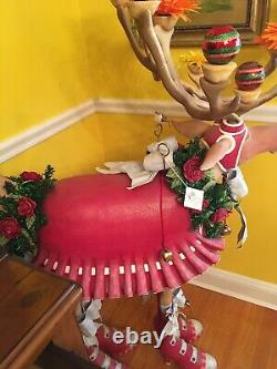 Display size Patience Brewster Dept. 56 Reindeer