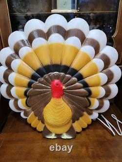 Don Featherstone Lighted Plastic Blow Mold 20 Turkey Union Products