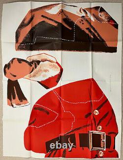 Douglas Fir Plywood Association VTG 1956 Santa Claus Wreath NOS Pattern Xmas