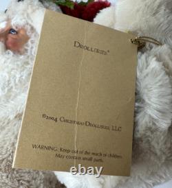 Drolleries Deborah Henderson Demdaco HOLLY JOLLY SNOWMAN SANTA 24 Rare NO STAFF