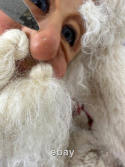 Drolleries Deborah Henderson Demdaco HOLLY JOLLY SNOWMAN SANTA 24 Rare NO STAFF
