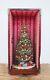 Extremely Rare Antique German Diorama Shadow Box Christmas Tree Set Up