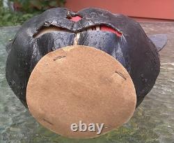 Early German Black Cat Pumpkin Halloween