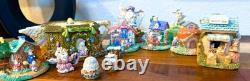 Easter Rabbit Bunny Collection & Village 1995 Different Random Figurines