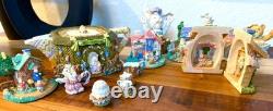 Easter Rabbit Bunny Collection & Village 1995 Different Random Figurines