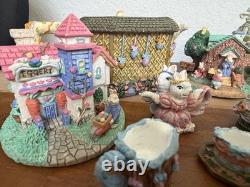 Easter Rabbit Bunny Collection & Village 1995 Different Random Figurines