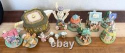 Easter Rabbit Bunny Collection & Village 1995 Different Random Figurines