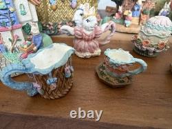 Easter Rabbit Bunny Collection & Village 1995 Different Random Figurines