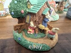 Easter Rabbit Bunny Collection & Village 1995 Different Random Figurines