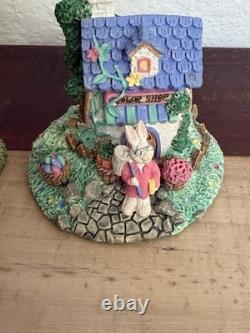 Easter Rabbit Bunny Collection & Village 1995 Different Random Figurines