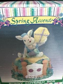 Easter Rabbit Bunny Collection & Village 1995 Different Random Figurines
