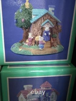Easter Rabbit Bunny Collection & Village 1995 Different Random Figurines