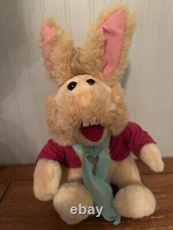 Easter Vintage Bean Jim Henson Disney Bunny 3D Plush Toy Collectible 14