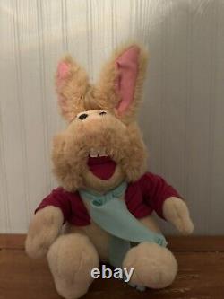 Easter Vintage Bean Jim Henson Disney Bunny 3D Plush Toy Collectible 14