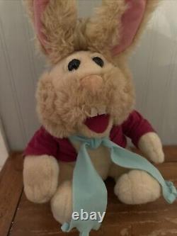 Easter Vintage Bean Jim Henson Disney Bunny 3D Plush Toy Collectible 14