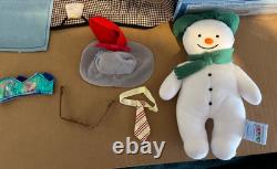 Eden The Snowman Plush Raymond Briggs Vintage 25cm Japan Rare Dress Up Doll bonu