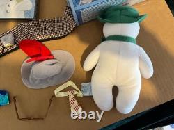 Eden The Snowman Plush Raymond Briggs Vintage 25cm Japan Rare Dress Up Doll bonu