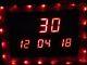 Electronic Countdown To Christmas Timer 19 Indoor/outdoor Sign Clock Works