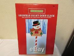 Electronic Countdown To Christmas clock indoor/outdoor sign clock WORKS 28