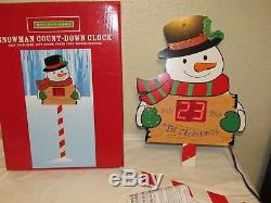 Electronic Countdown To Christmas clock indoor/outdoor sign clock WORKS 28