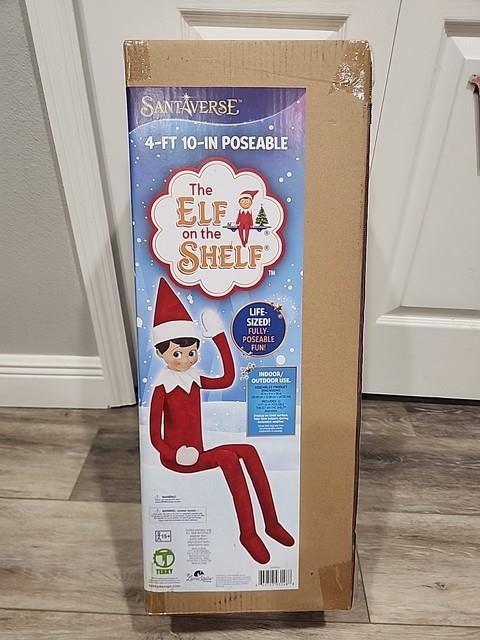 Elf On The Shelf Santaverse Lowes Black Friday 4 Ft 10 In Poseable Christmas