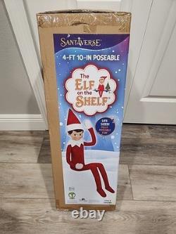 Elf On The Shelf Santaverse Lowes Black Friday 4 Ft 10 In Poseable Christmas Elf On The Shelf Santaverse Lowes Black Friday 4 Ft 10 In Poseable Christmas