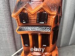 Empire Halloween Haunted House Blow Mold 1969 13 Inch Electric Lighted MCM