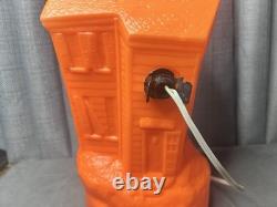 Empire Halloween Haunted House Blow Mold 1969 13 Inch Electric Lighted MCM
