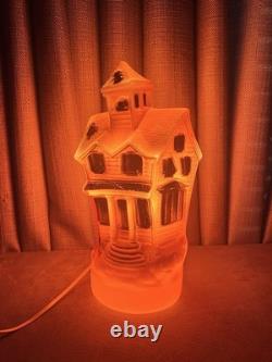 Empire Halloween Haunted House Blow Mold 1969 13 Inch Electric Lighted MCM