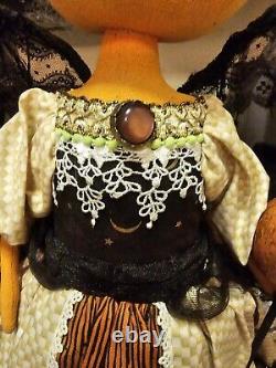 Enchanted Productions Joyce Stahl Great Pumpkin Fairy Halloween doll OOAK