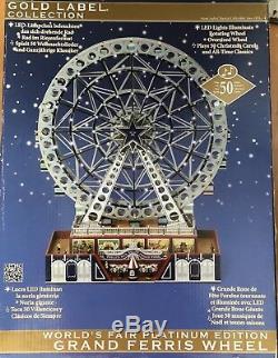 Exclusive Worlds Fair Platinum Ferris Wheel by Gold Label