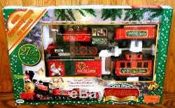 Eztec 27 Piece North Pole Express Christmas Train Set Battery Operated