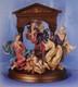 Franklin Mint Vatican Observatory Foundation 6 Pc. Nativity Set Withcreche