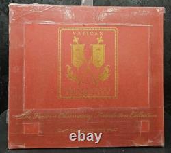 FRANKLIN MINT Vatican Observatory Foundation 6 pc. Nativity Set withCreche