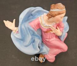 FRANKLIN MINT Vatican Observatory Foundation 6 pc. Nativity Set withCreche