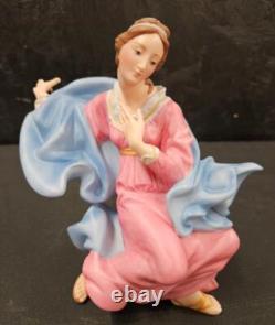 FRANKLIN MINT Vatican Observatory Foundation 6 pc. Nativity Set withCreche