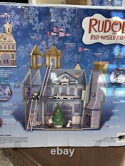 FREE SHIPPING Rudolph the Red Nosed Reindeer Memory Lane Santa's Castle